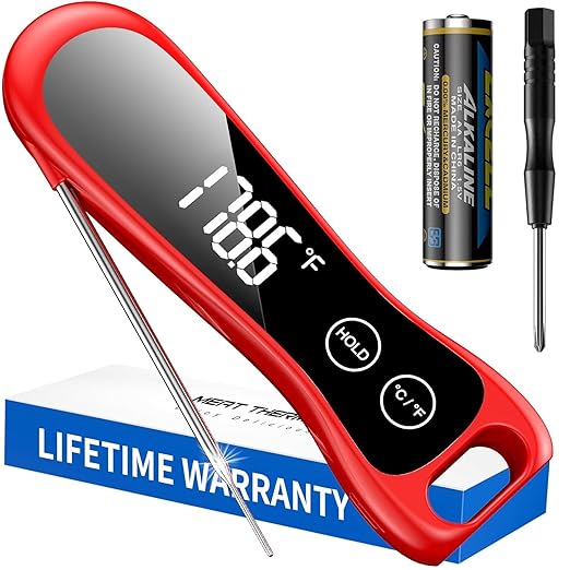 2026 Upgraded Meat Thermometer Digital-Instant Read Food Thermometer by Unknown