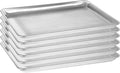 6 Pack Half Size Aluminum Perforated Baking Sheet Pan, Restaurant & Kitchen by FSUON