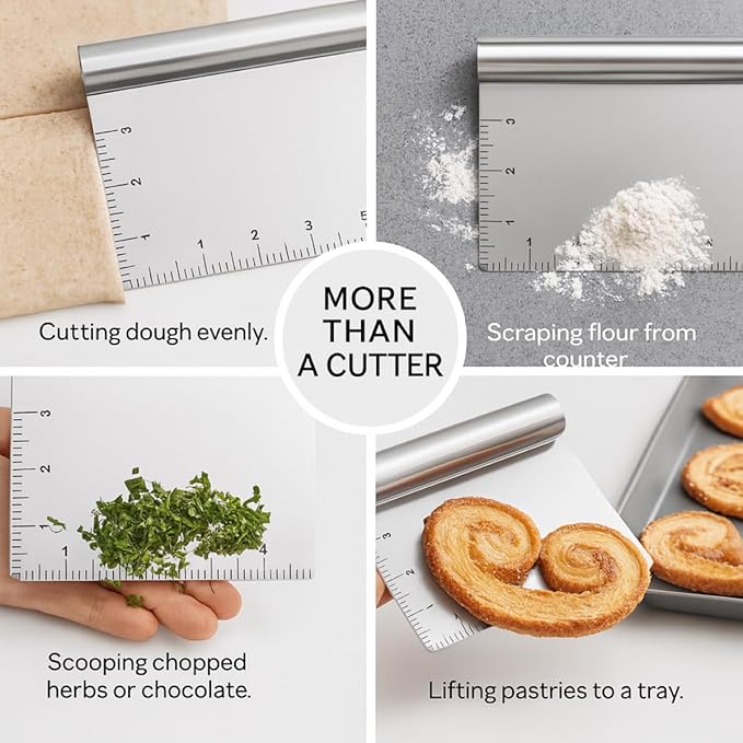 Mrs. Anderson's Baking Pastry Dough Cutter Scraper - Image 4