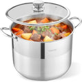 VEVOR Stainless Steel Stock Pot, 16QT Stainless Steel Stockpot by VEVOR