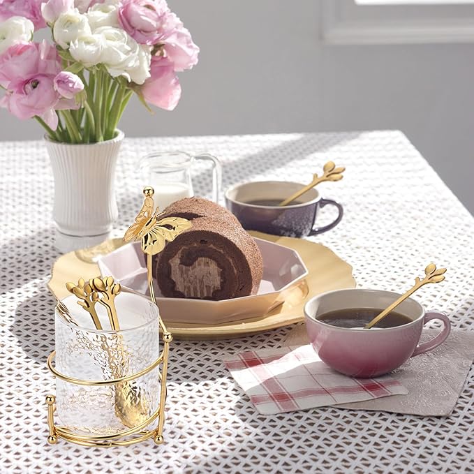 ELLDOO Coffee Spoon Set, Creative Flatware Set - Image 5