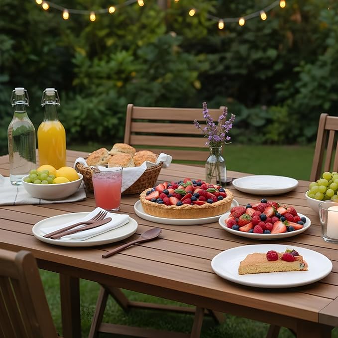 3 PCS Wooden Utensil Set for Eating, Wooden Forks Spoons Knife Reusable Wood - Image 6