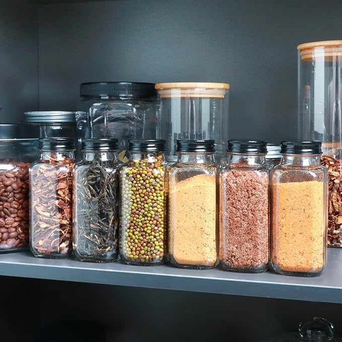15 Pack 8oz Glass Spice Jars - Image 7