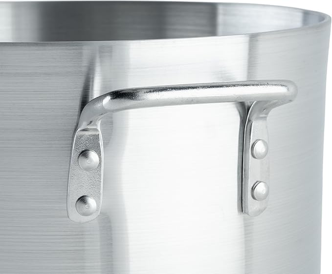 Winco Heavy-Duty Aluminum Stock Pot, 20 Quart - Image 3