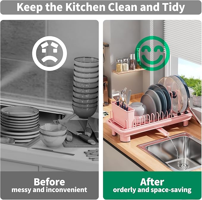 SanDream Small Dish Drying Rack - Image 6