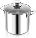P&P CHEF 8 Quart Stainless Steel Stock Pot by PPCHEF