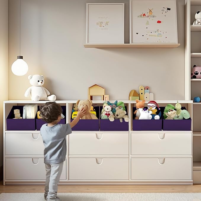 DIMJ Closet Storage Bins 6 Pack - Image 4