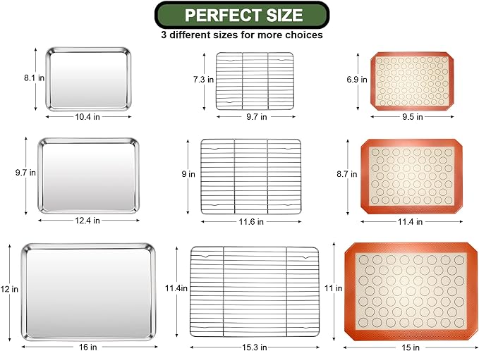 Baking Sheet Tray Cooling Rack - Image 2