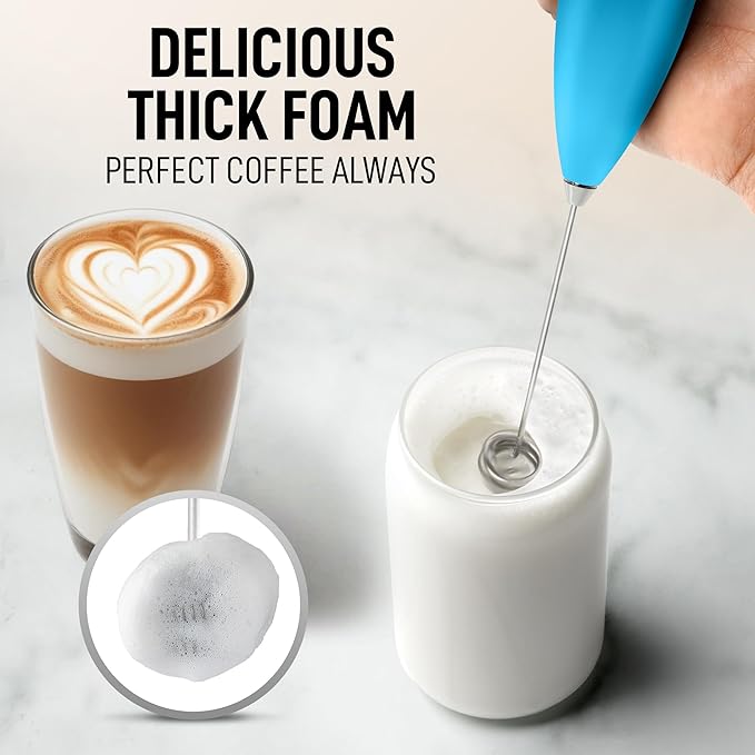 Zulay Kitchen Whisk Milk Frother - Image 2