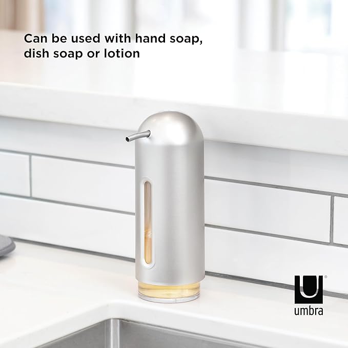 Umbra Penguin 12 oz Soap Pump, Kitchen Soap Dispenser, Also Works - Image 8