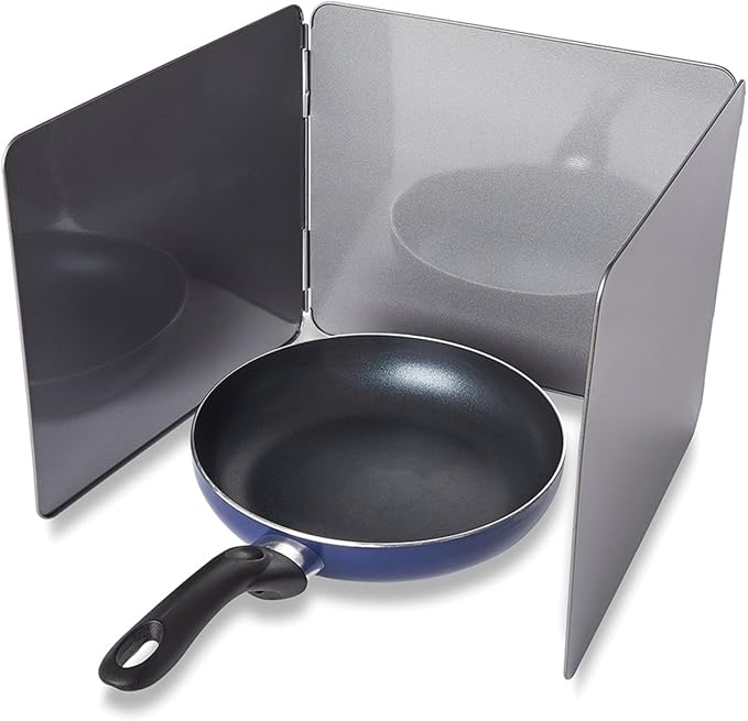 Fox Run Splatter Shield, 3 Sided Frying Splatter Guard - Image 4