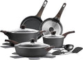 SENSARTE Pots and Pans Set Non stick, Non toxic Healthy Induction Cookware Sets by SENSARTE