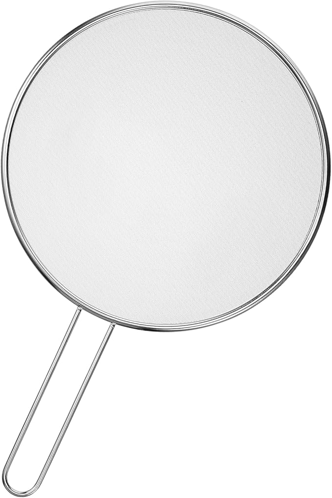 7.5 in Grease Splatter Guard Stainless Steel Splatter Guard by Unknown