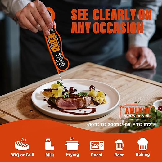 AWLKIM Digital Meat Thermometer - Image 5