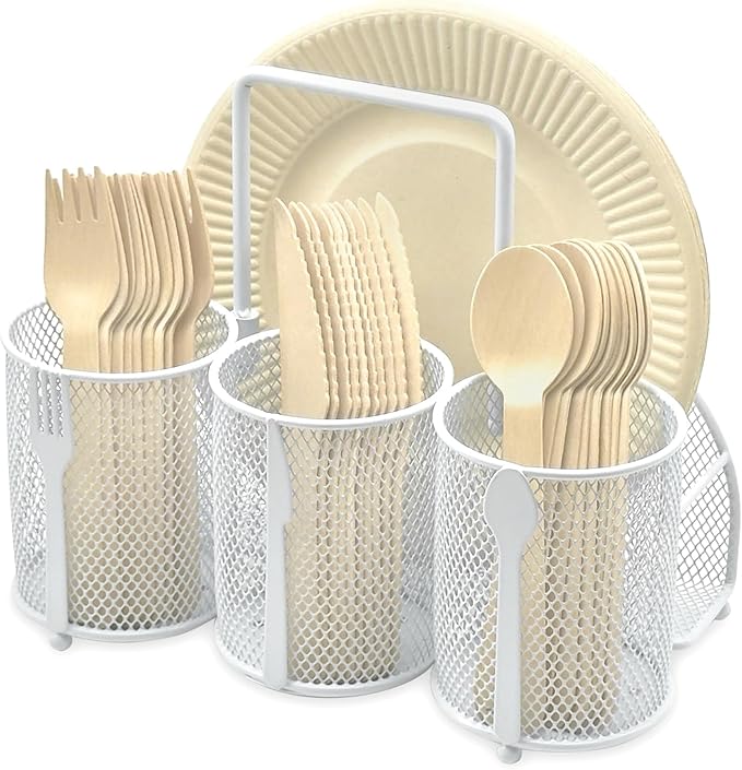 DysanVica Utensil Caddy Silverware Holder by DysanVica