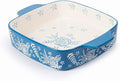 Wisenvoy Baking Dish Ceramic Brownie Pan 9x9 Baking Pan Casserole Dish Lasagna by wisenvoy