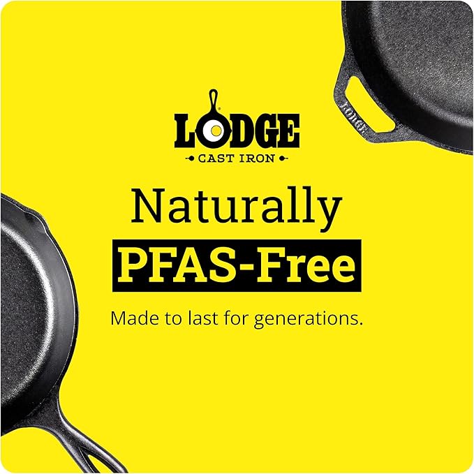 Lodge Cast Iron Casserole Pan - Image 7