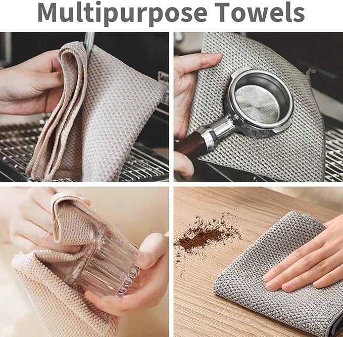 Barista Towel, Microfiber Cleaning Cloths, Espresso Machine Accessories - Image 5