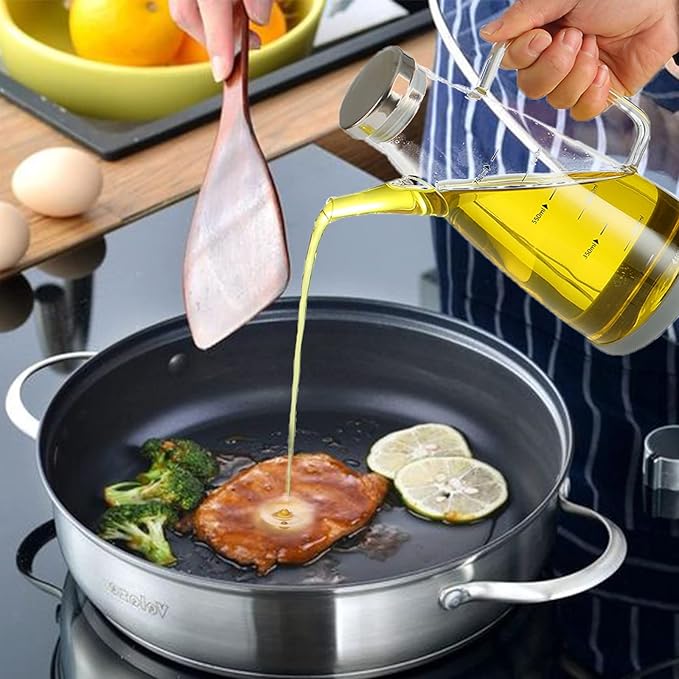 Oil Dispenser for Kitchen, 25OZ Oil Bottles Cooking Oil Dispenser - Image 6