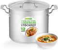 NutriChef 12-Quart Stainless Steel Stockpot by NutriChef%E2%84%A2Kitchen