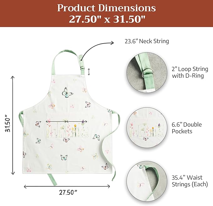 Maison d' Hermine 100% Cotton Apron - Image 7