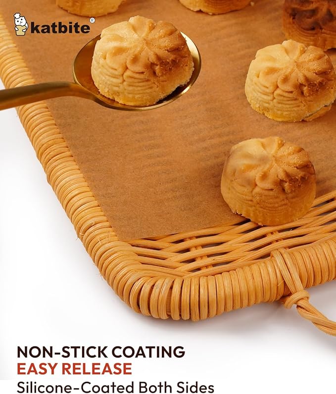 Katbite Air Fryer Disposable Paper Liners 200 Pcs, 9x11 Inch, Oil Resistant & - Image 6