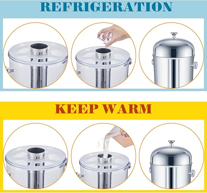Gisafai 2 Pcs 2 Gallon Drink Dispensers - Image 5