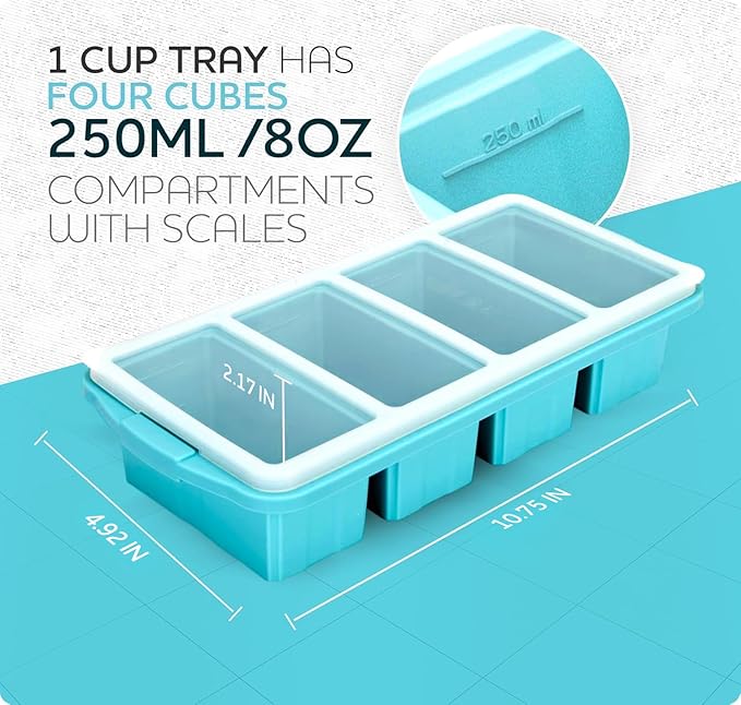 XOMOO Silicone Freezer Tray - Image 7