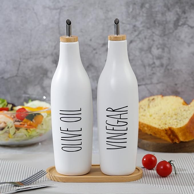 HOMCDALY Ceramic Olive Oil Dispenser - Image 7