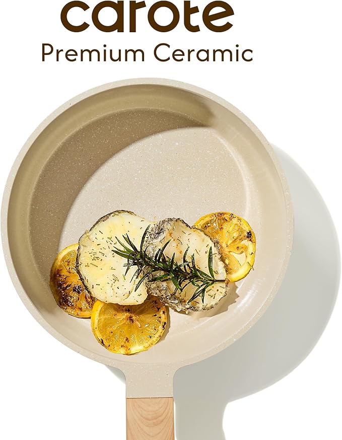 CAROTE 1.5Qt & 2.5Qt Sauce Pan Sets - Image 6