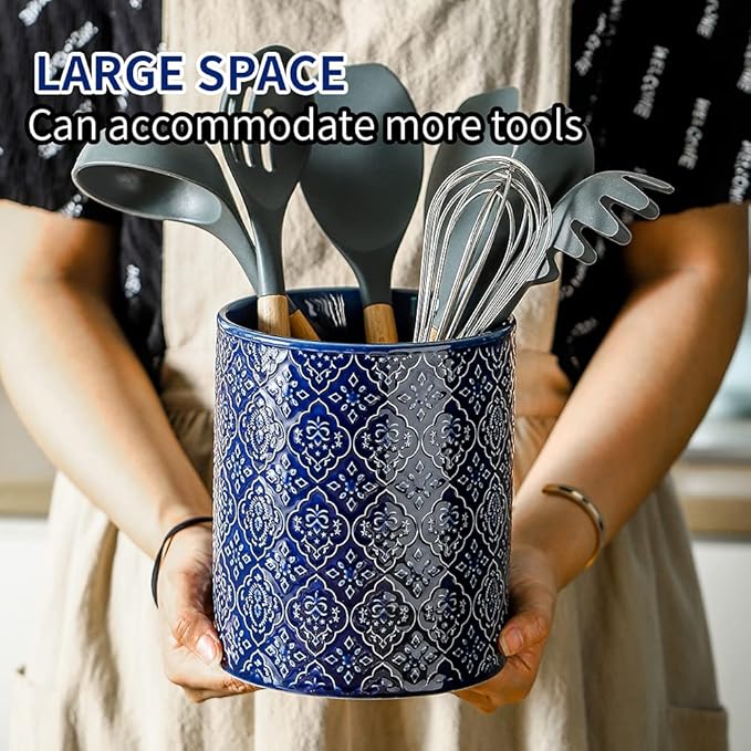 KOOV Kitchen Utensil Holder, Large Utensil Holders - Image 5