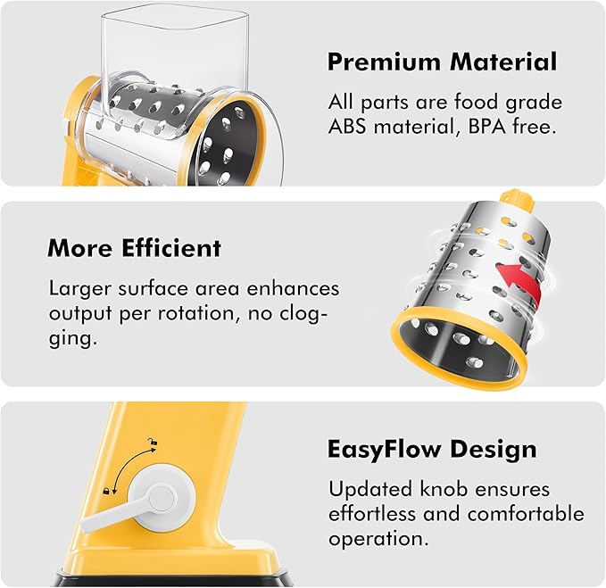 Geedel Rotary Cheese Grater - Image 6
