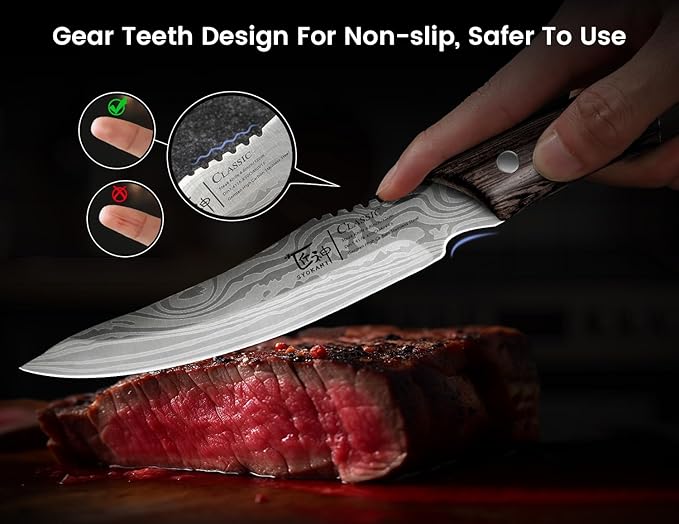 SYOKAMI Steak Knives Set of 6 - Image 5