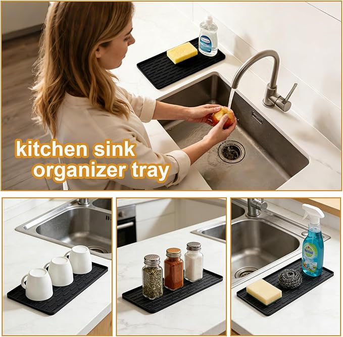 Silicone Coffee Mat, Eco-friendly, Hygienic Drying Pad, Leak-Proof and Non-Slip - Image 3