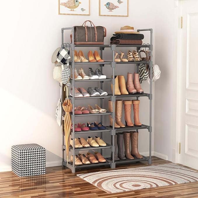 ROJASOP Shoe Rack, Shoe Storage Organizer - Image 2