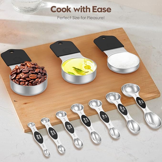 Magnetic Measuring Cups and Spoons Set - Image 7