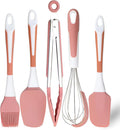 Silicone Spatula Set, Soft & Strong, Nonstick Cookware, Dishwasher Safe by XoYoZo