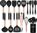 Silicone Cooking Utensil Set, Umite Chef Kitchen Utensils 15pcs Cooking by UmiteChef