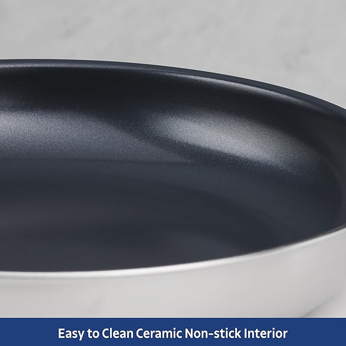 Tramontina Signature 8-Inch Tri-Ply Clad Stainless Steel Small Frying Pan - Image 10