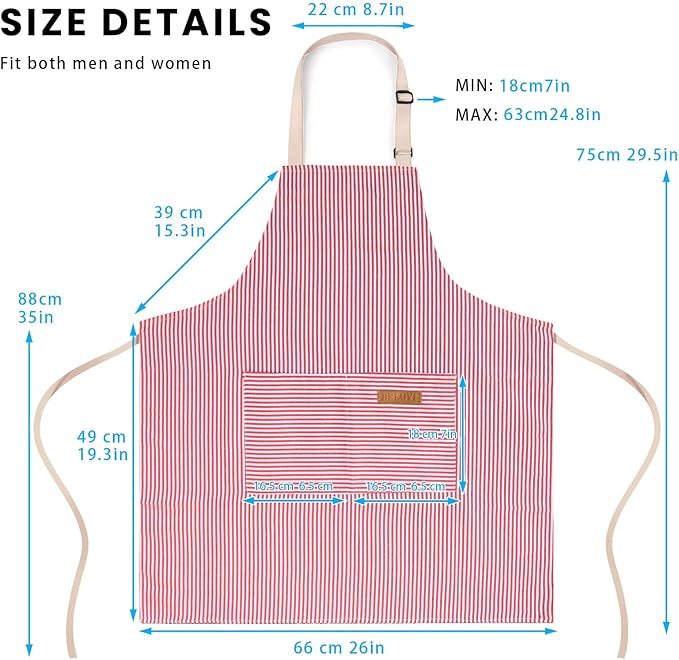 BeLuyi Adjustable Bib Apron - Image 3