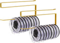 2 Pack Tumbler Lid Organizer, Horizontal Tumbler Lid Storage Hook to Hold Up 20 by JOLENSOY