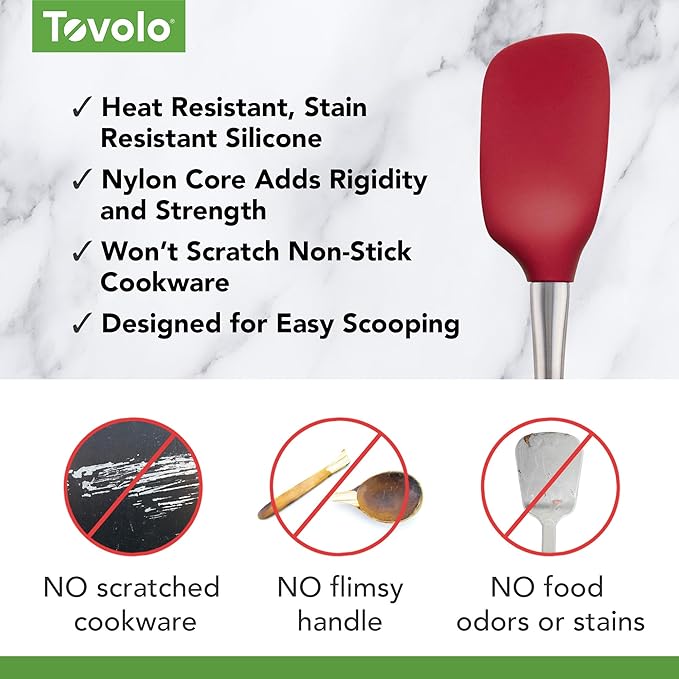 Tovolo Spoon Spatula Spoonula - Image 3