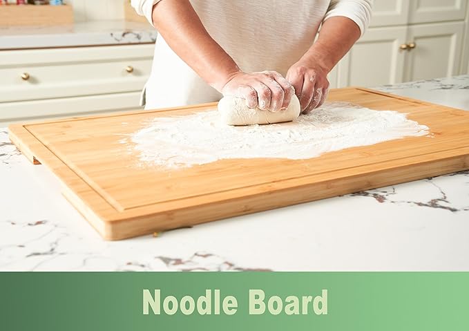 Allsum 30x20" Bamboo Cutting Board - Image 5