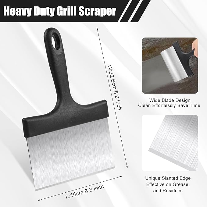 Grill Scraper, Griddle Scraper, Food Scraper - Image 2