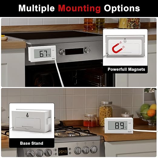 Digital Oven Thermometer with Probe Grill Meat Thermometer up to 572°F/300°C - Image 3