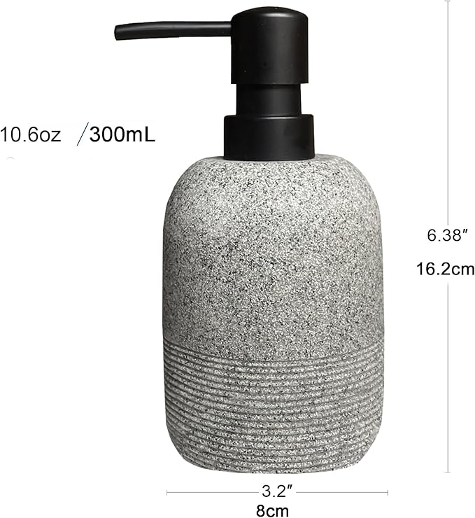 GalDal Soap Dispenser Grey, Hand Soap Lotion Dispenser - Image 4