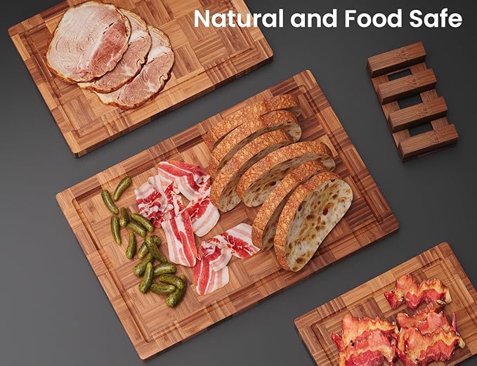 Fibogollo Bamboo Cutting Boards - Image 2