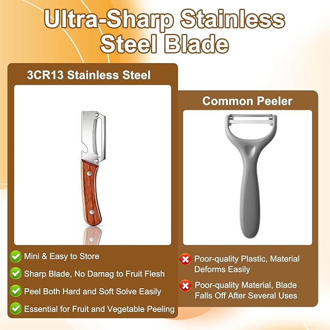 2pcs Multi-Functional Vegetable Peeler - Image 4