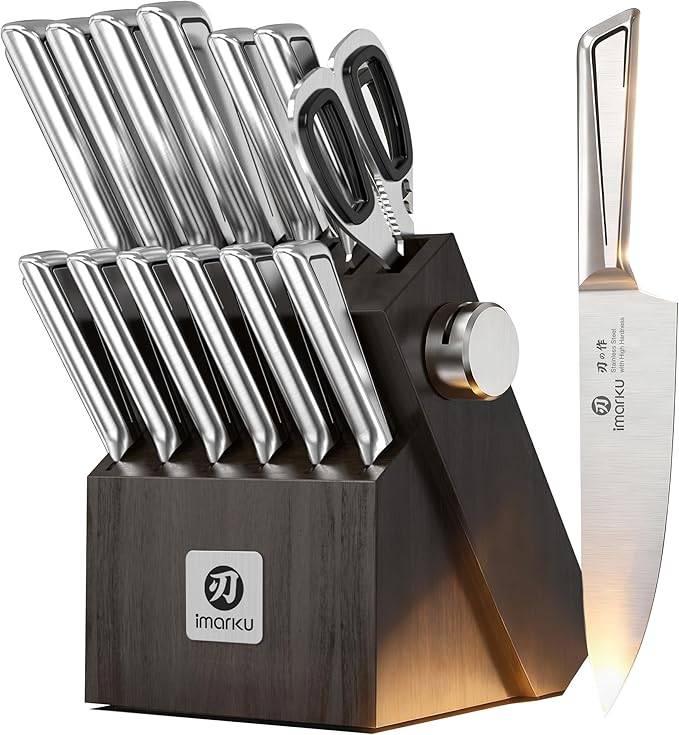 imarku Japanese High Carbon Stainless Steel Knife Set by imarku