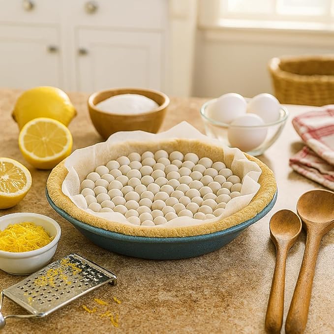 Mrs. Anderson's Baking Ceramic Pie Crust Weights, Natural Stoneware, - Image 7
